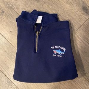 Cape May 3/4 zip sweatshirt